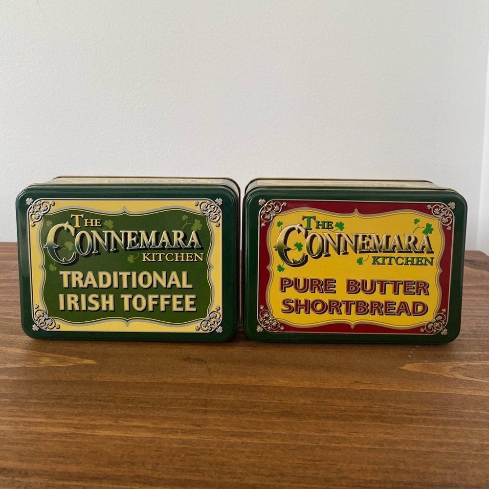 Collectible Metal Tins Irish Toffee/Shortbread